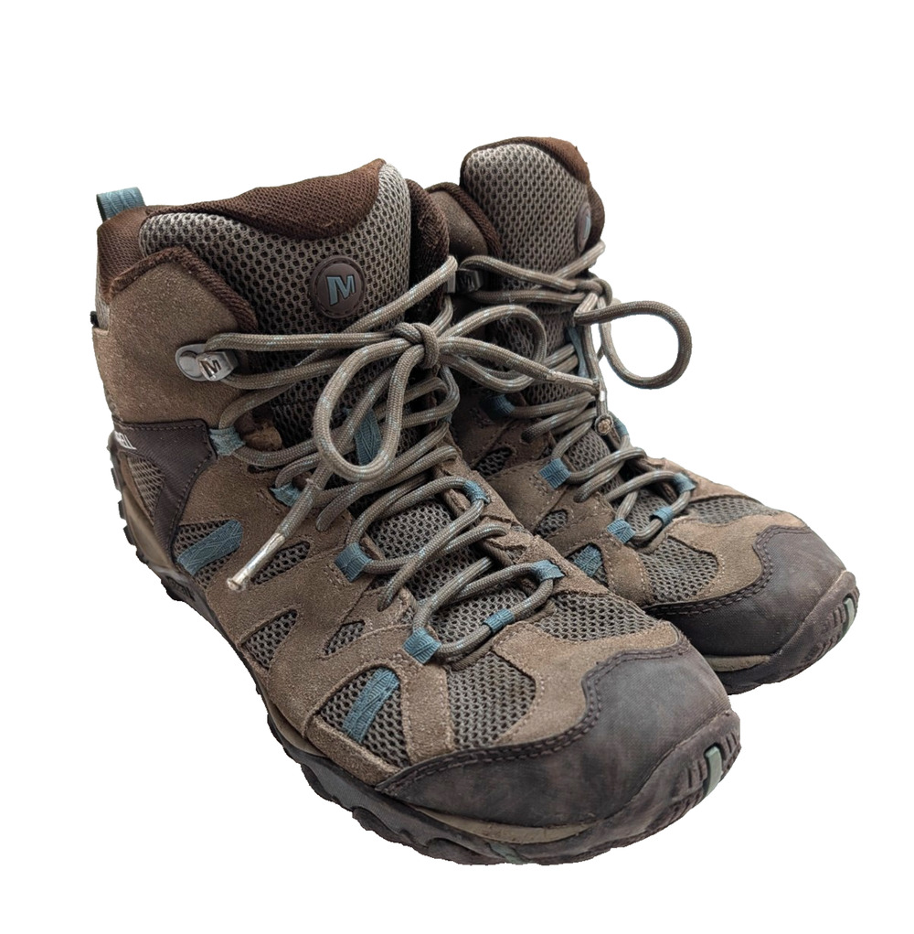 Merrell Deverta 2 Mid Waterproof Falcon Trooper Boots Women's Size 8.5